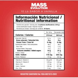MASS EVOLUTION 10 LB